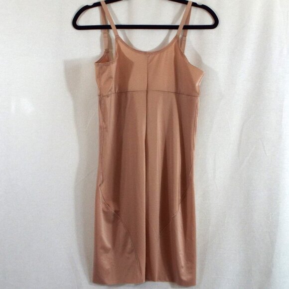 Spanx Smart Grip Open Bust Full Slip Shapewear in Neutral Beige Size XL - Picture 5 of 9